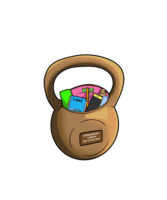 Just Because I Carry It Well Doesn’t Mean It Ain’t Heavy Sticker